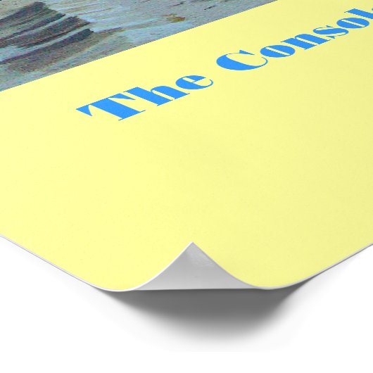 哲学の慰め ポスター (角)