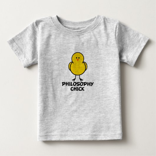 哲学の選択 ベビーTシャツ (正面)