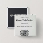 「哲学エッセイのTitlepage 缶バッジ (正面&裏面)