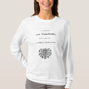 「哲学エッセイのTitlepage Tシャツ