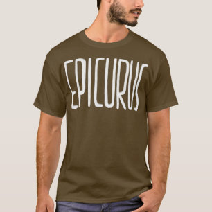 哲学エピクロス・ギリシャ哲学 Tシャツ