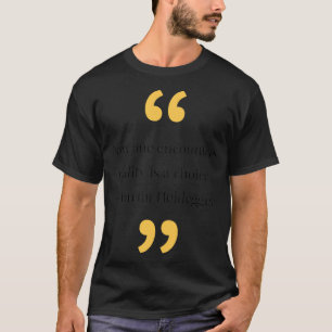 哲学クラシック引用文Tシャツ Tシャツ