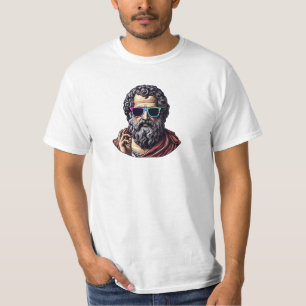 哲学クール者 Tシャツ