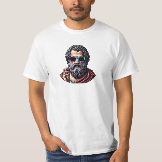 哲学クール者 Tシャツ (正面)