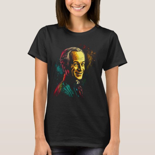 哲学ブランドImmanuel Kant Tシャツ (正面)