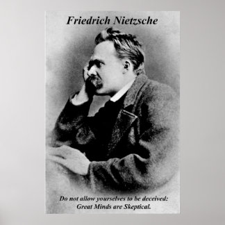 哲学ポスターFriedrich Nietzsche 素晴らし Minds ポスター