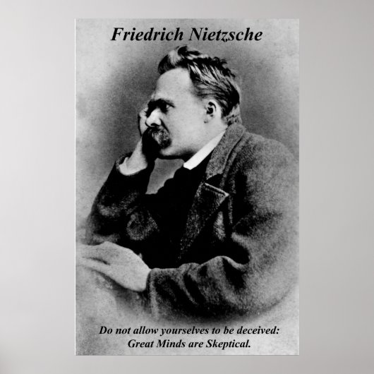 哲学ポスターFriedrich Nietzsche 素晴らし Minds ポスター (正面)