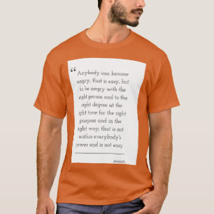 哲学引用文アリストテレス2 Tシャツ