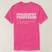 哲学教授1 Tシャツ (デザイン正面)