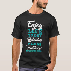 哲学的ことわざライフ知恵ライフことわざクート Tシャツ