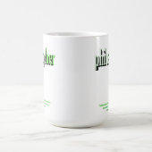 哲学者のマグの緑 コーヒーマグカップ (中央)