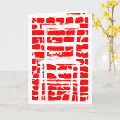 哲学者の光の錯覚グリーティングカード カード (黄色い花)