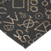 哲学者の石造りの記号のAlchemicalパターン2 テーブルクロス (アングル)