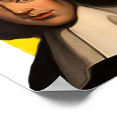 哲学者バーウスピノザイラストレーション ポスター (角)