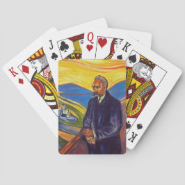 哲学者フリードリッヒ・ニーチェ（Edvard Munch著） トランプ