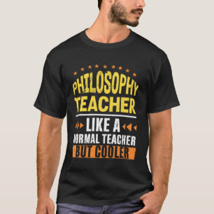 哲学者先生通常の先生のようなクールが Tシャツ