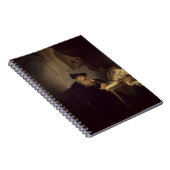 哲学者1635年(パネルの油) ノートブック (右側)