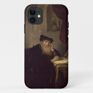 哲学者1635年(パネルの油) iPhone 11 ケース