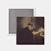 哲学者1635 (油・オン・パネル) マグネット (正面/裏面)