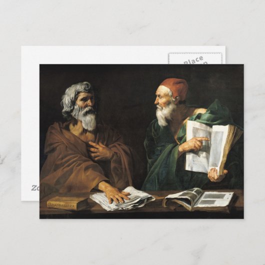 哲学者 ポストカード (正面/裏面)