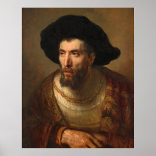 哲学者 – レンブラントファインアートポスター ポスター