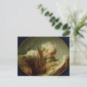 哲学者、c.1764 ポストカード (スタンド正面)