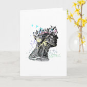 哲学 カード (黄色い花)