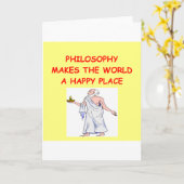 哲学 カード (黄色い花)