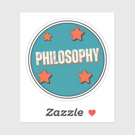 哲学 シール (シート)