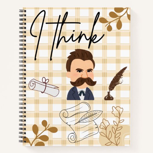 哲学🤎📜 ノートブック (正面)