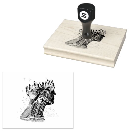 哲学 ラバースタンプ (押印)
