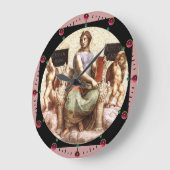 哲学 ラージ壁時計 (傾斜)