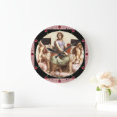 哲学 ラージ壁時計 (ホーム)