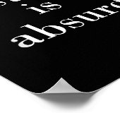 哲学, 名言, 冗談, 知的, 哲学者 ポスター (角)