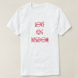 哲学 – 知恵への愛 Tシャツ