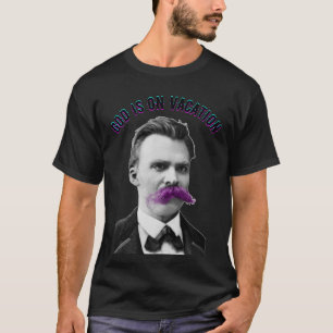 哲学Tシャツ – フリードリヒ・ニーチェ Tシャツ