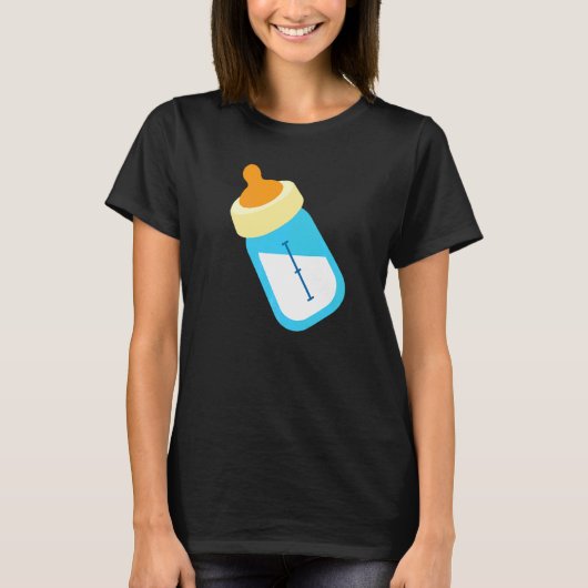 哺乳瓶 ボトル授乳 コスチューム  Tシャツ (正面)
