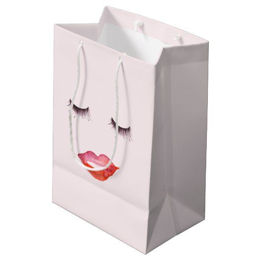 唇およびまつげ ミディアムペーパーバッグ (裏面アングル)