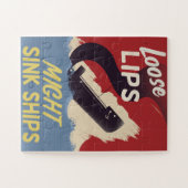 唇が緩むと船が沈む ジグソーパズル (横)