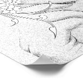 唇が赤い人 ポスター (角)