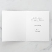 唇とハートカード付きバレンタインのピンクのゲーム カード (内部)