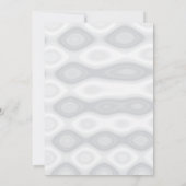 唇と口ひげ結婚式招待状 招待状 (裏面)