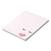 唇と睫毛 ノートパッド (回転)