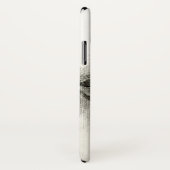 唇と鼻のスケッチiPhoneケース Case-Mate iPhoneケース (裏面/右)