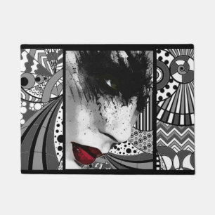 唇のドア・マット ドアマット