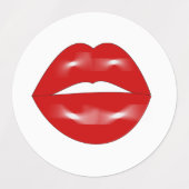 唇のバチェロレッテ ラベル (デザイン2)