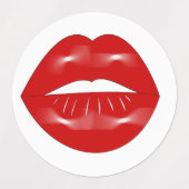 唇のバチェロレッテ ラベル (デザイン1)