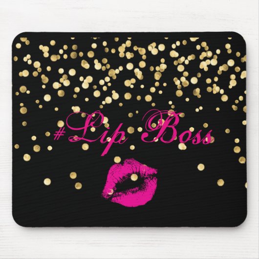 唇のボスのマウスパッド マウスパッド (正面)
