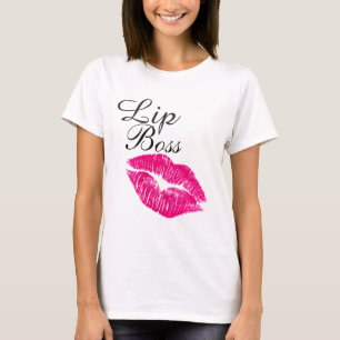 唇のボス Tシャツ