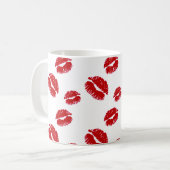 唇のマグ コーヒーマグカップ (正面左)